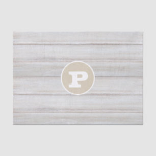 White Wood Shabby Chic Farmhouse Rustic Party Tissuepapier