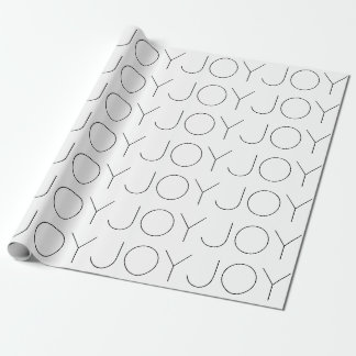 White Wrapping Paper met een moderne minimalistisc Cadeaupapier