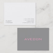 White XIP Visitekaartje (Voorkant / Achterkant)