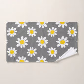 White Yellow Daisies Bad Handdoek (Handdoek)