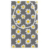 White Yellow Daisies Klein Cadeauzakje (Achterkant)