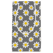White Yellow Daisies Klein Cadeauzakje (Voorkant)