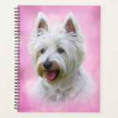  White Yorkie Planner (Voorkant)