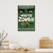 White Zombie 1932 film poster (Keuken)