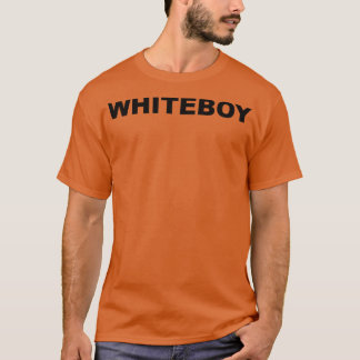 Whiteboy Retro jaren 90 Heavy Metal Design T-shirt