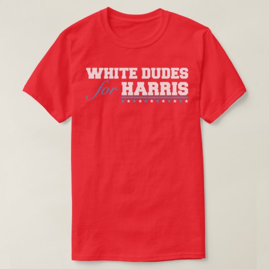whitedudesforharris Baseball TShirt (Design devant)