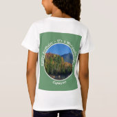 Whiteface Mountain, Adirondack Herfst Feest Items T-shirt (Achterkant)