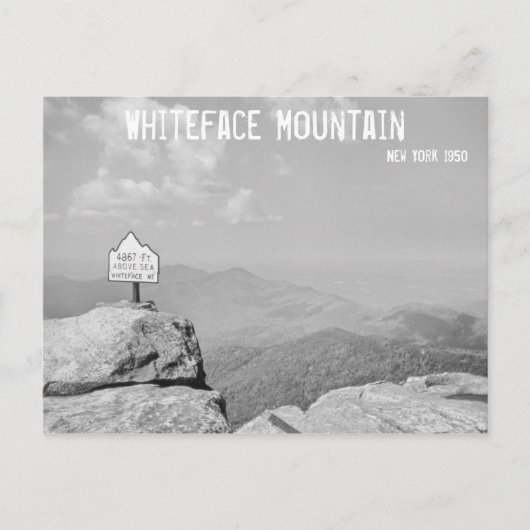 Whiteface Mountain Briefkaart (Voorkant)