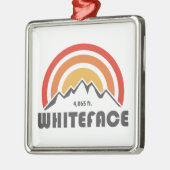 Whiteface Mountain Metalen Ornament (Links)