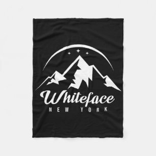 Whiteface Mountain New York skigebied skigebied sn Fleece Deken