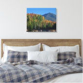 Whiteface Mountain over Little Cherrypatch Pond Canvas Afdruk (Insitu (Slaapkamer))