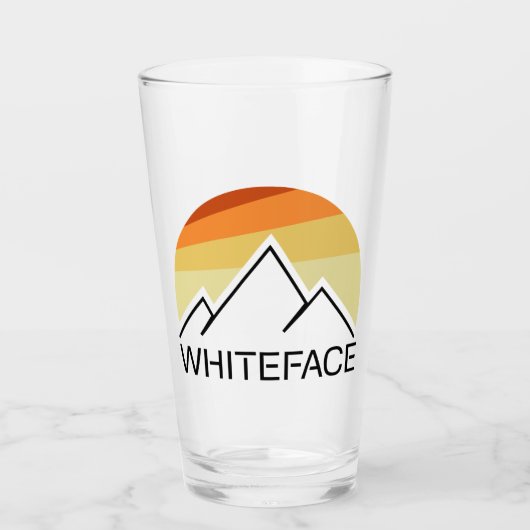 Whiteface Mountain Retro Glas (Voorkant)
