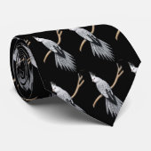 Whitefaced Pearl Cockatiel Parrot Stropdas (Opgerold)