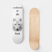 Whitefang Schaats Board Skateboard (Voorkant)