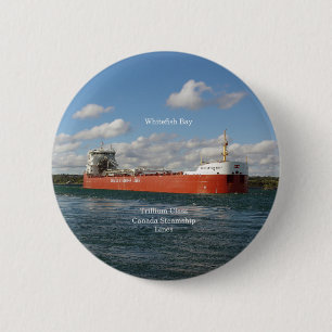 Whitefish Bay-button Ronde Button 5,7 Cm