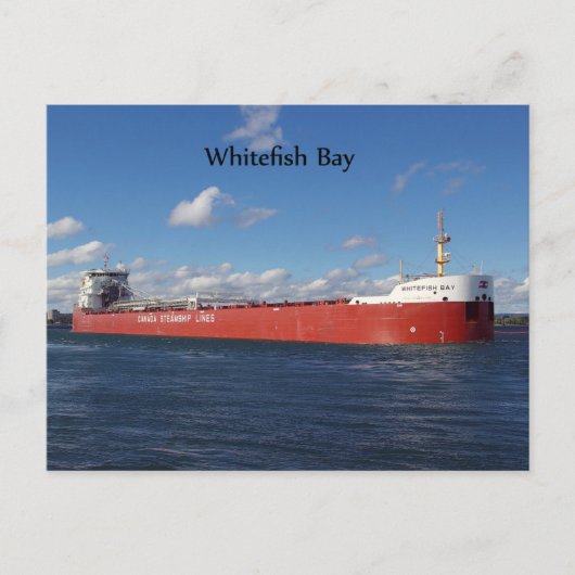 Whitefish Bay-postkaart Briefkaart (Voorkant)