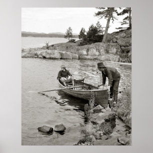 Whitefish Bay Vist Trip, 1906.  foto Poster