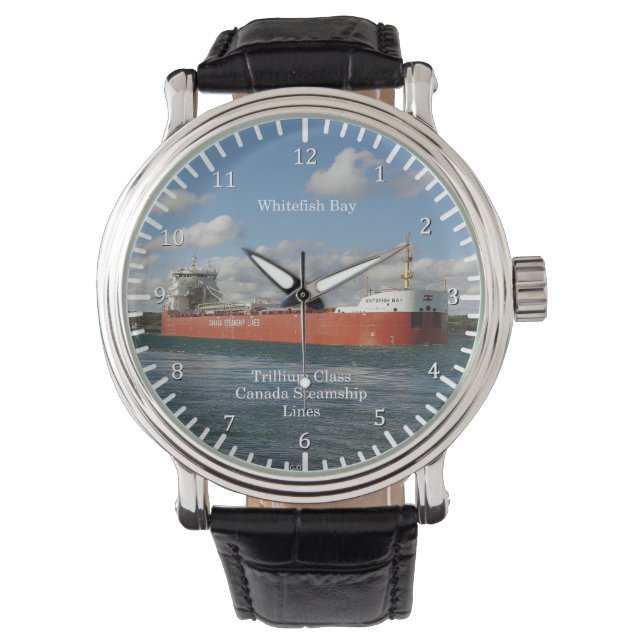 Whitefish Bay watch Horloge (Voorkant)