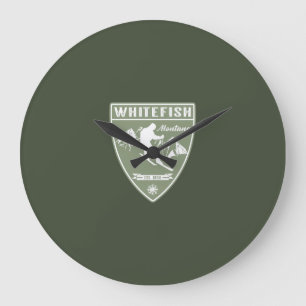 Whitefish Montana Grote Klok