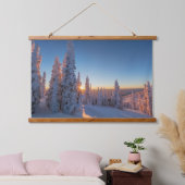 Whitefish, Montana Hangend Wandkleed (Slaapkamer)