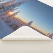 Whitefish, Montana Sherpa Deken (3/4)