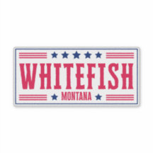 WHITEFISH MONTANA Stars & Stripes