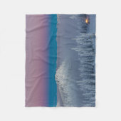 Whitefish Mountain Resort in Whitefish, Montana Fleece Deken (Voorkant)