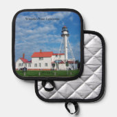 Whitefish Point Lighthouse pot houder (Voorkant / Achterkant)