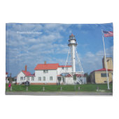 Whitefish Point Lighthouse-proefcase Kussensloop (Achterkant)
