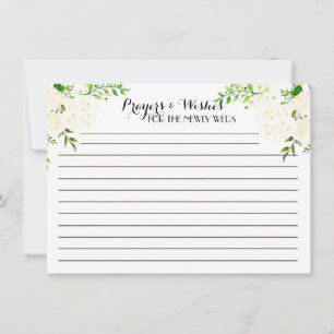 WhiteFloral Advice-Kaarten, gebeden, wensen Advieskaart