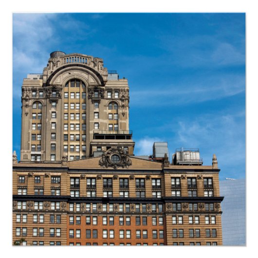 Whitehall Building New York City Perfect Poster (Voorkant)