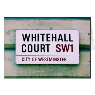 Whitehall Court - Panneau de la Cité de Westminste