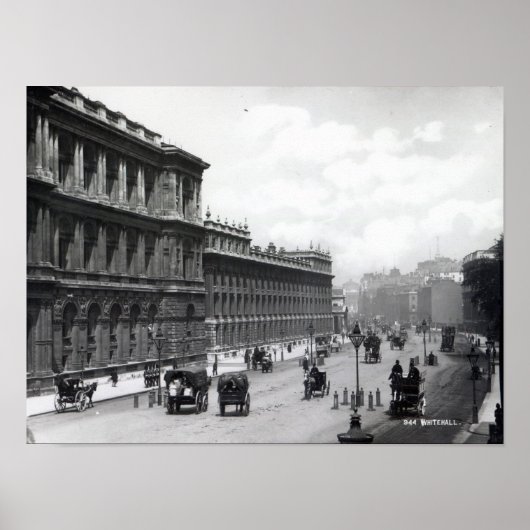 Whitehall, Londen Poster (Voorkant)