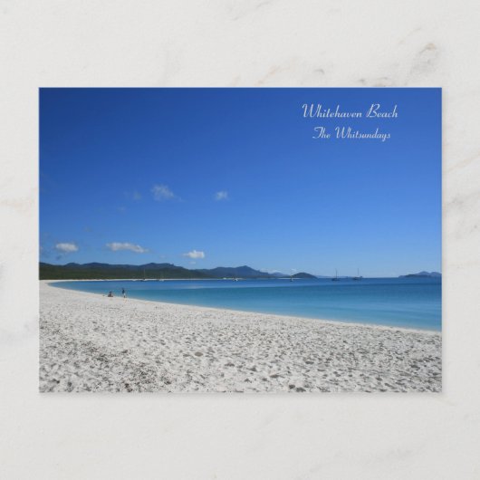 Whitehaven Beach, Queensland - Briefkaart (Voorkant)