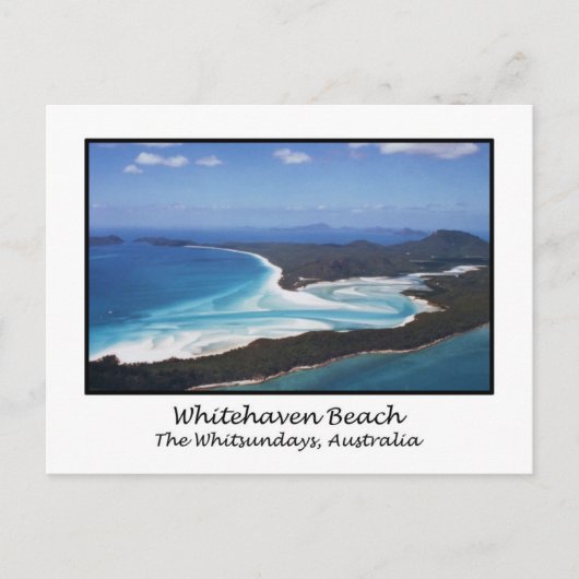Whitehaven Beach, The Whitsundays, Australië Briefkaart (Voorkant)
