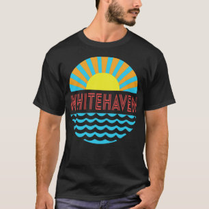 Whitehaven Beach zon en golven T-shirt
