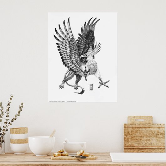 Whitehead Griffin Poster (Keuken)