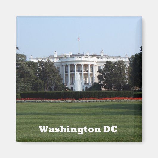 Whitehouse Washington DC Magnet Magneet (Voorkant)