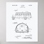 Whitepaper over "School Bus 1937 Patent Art" Poster (Voorkant)