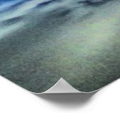 Whiteshel herfst Reflection Poster Print (Hoek)