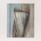 Whitespoed Boat op de kust Legpuzzel (Verticaal)