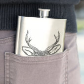 Whitetail Buck Deer Heupfles (Voorbeeld)