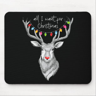 Whitetail Buck Deer Hunting All I Want for Christ Muismat