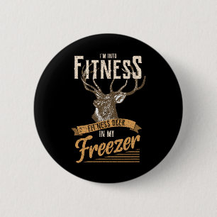 Whitetail Buck Funny Deer Hunting Season I'm Into Ronde Button 5,7 Cm