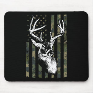 Whitetail Buck Hertenjacht USA Camouflage Amerika Muismat