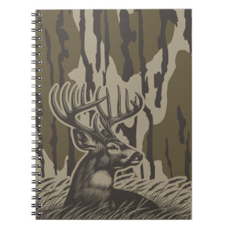 Whitetail Deer Bottomland Camo Deer Hunting Camo Notitieboek