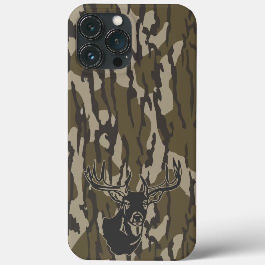 Whitetail Deer Bottomland Camo Hunting Camo Case-Mate iPhone Case (Achterkant)
