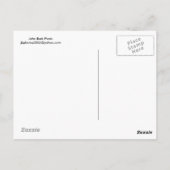 Whitetail Deer Buck Briefkaart (Achterkant)