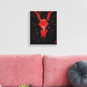 Whitetail Deer Canvas Afdruk (Insitu (Woonkamer))