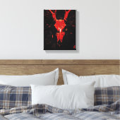Whitetail Deer Canvas Afdruk (Insitu (Slaapkamer))